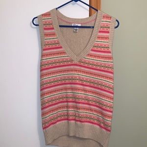 Brand New Lilly Pulitzer Multi Colored Sweater Vest